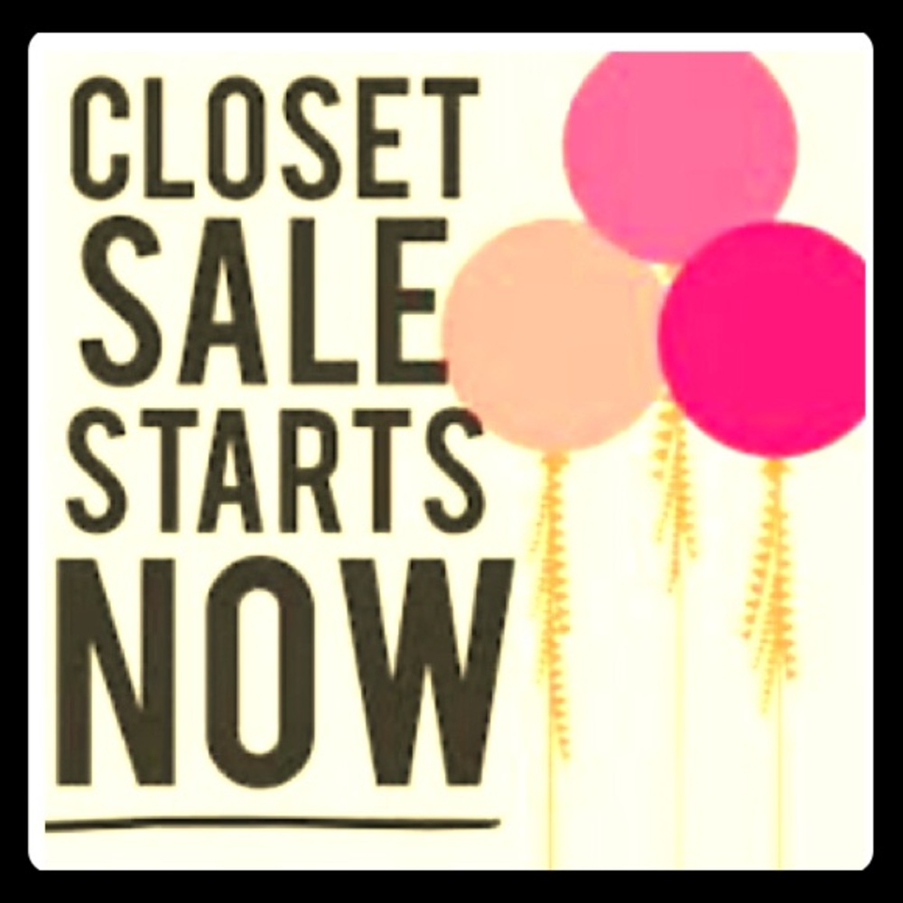 Closet Sale